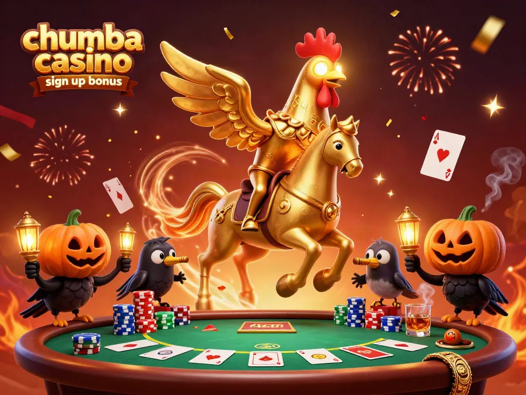Experience the excitement of the chumba casino sign up bonus with glowing rewards and festive gaming action.
