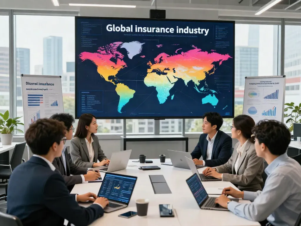 Analysis of the biggest insurance companies assets in a corporate setting