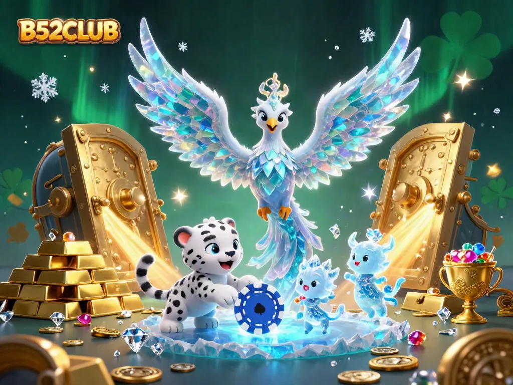 Engage in thrilling gameplay at B52CLUB with vibrant characters and sparkling treasures.