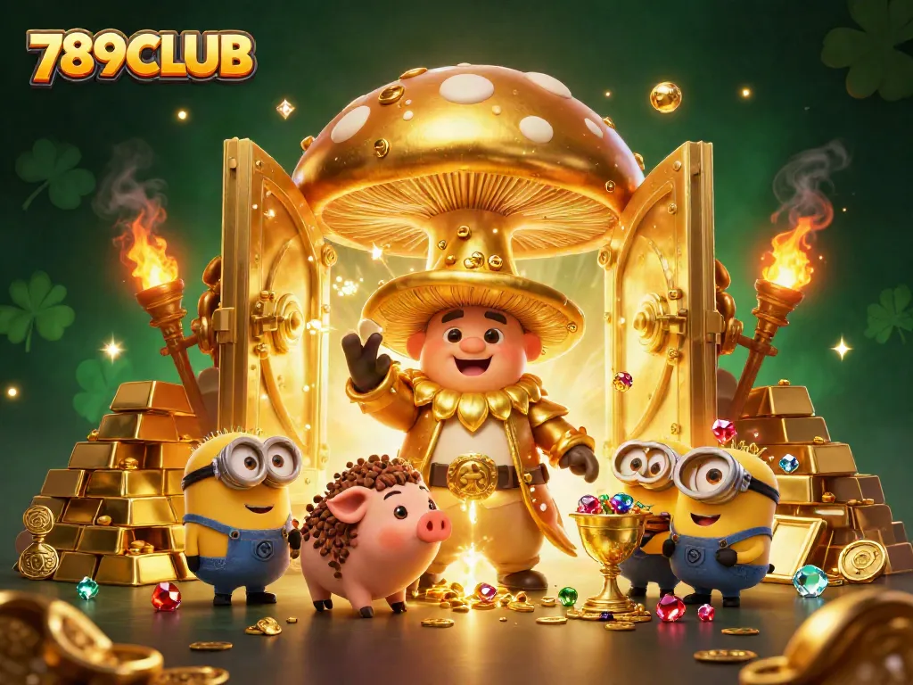 Experience winning magic with 789CLUB as the golden wizard conjures treasure and excitement!