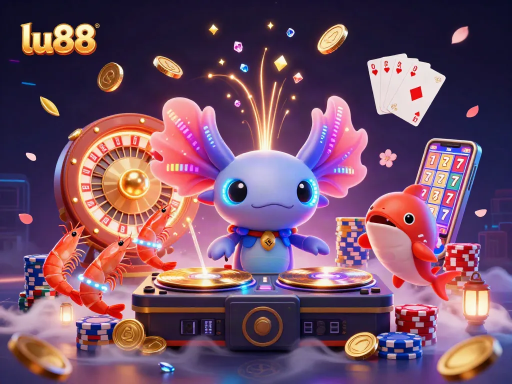 Experience thrilling games at lu88 with vibrant casino visuals and exciting characters.