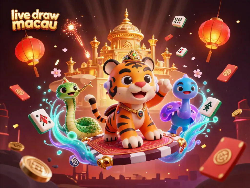 Menangkan live draw macau dengan tumpukan meriah, karakter sultan, dan unsur permainan