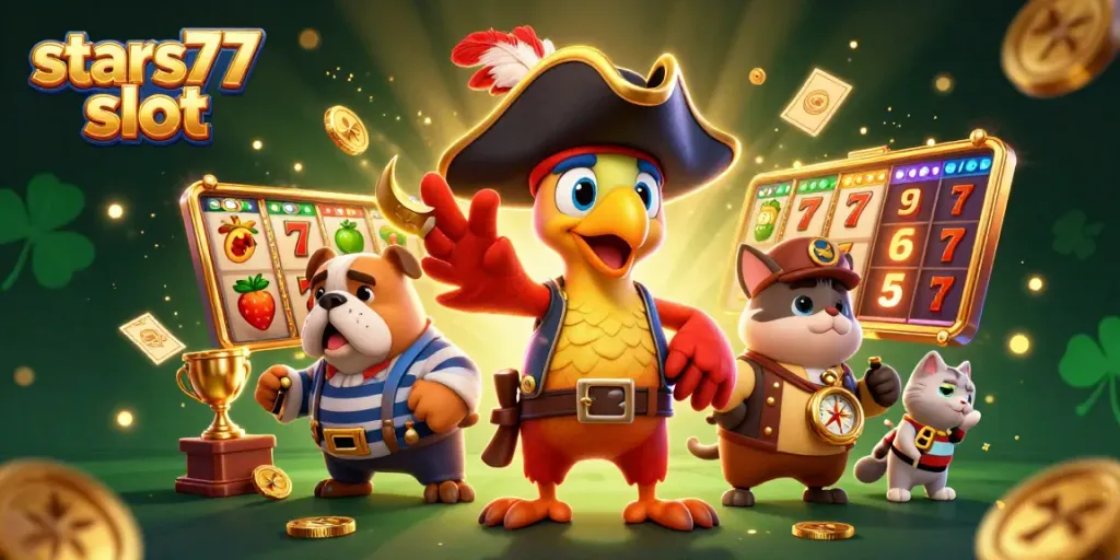 Permainan slot di stars77 slot menawarkan pengalaman menarik dengan berbagai simbol dan elemen peluang.