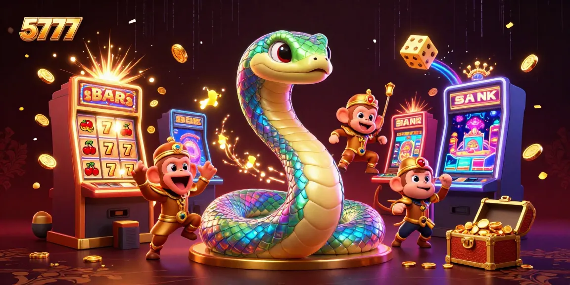 Experience thrilling moments in 5777, featuring vibrant jackpots from slot machines