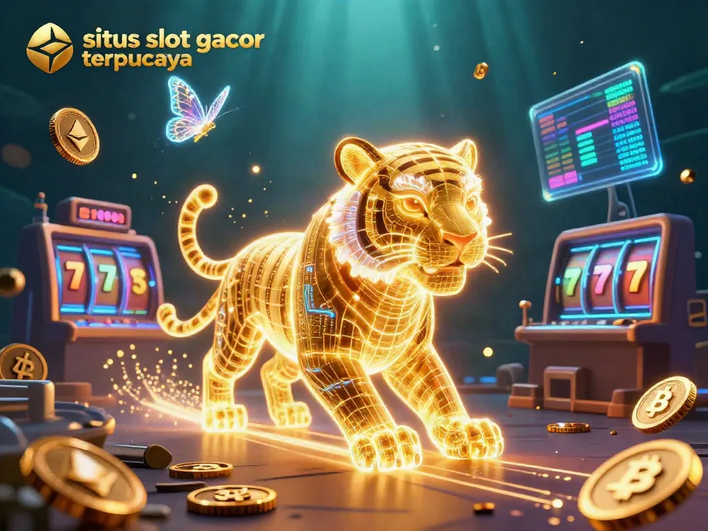 Engage with situs slot gacor terpercaya while enjoying thrilling slot reels and a jackpot scene.